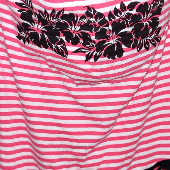 Roxy striped Strapless dress. - Picture 3 of 5